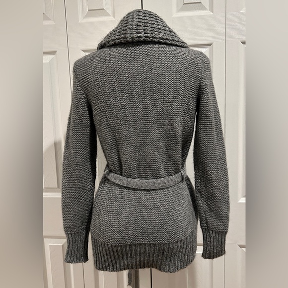 Grey Button-up Sweater - Picture 2 of 4